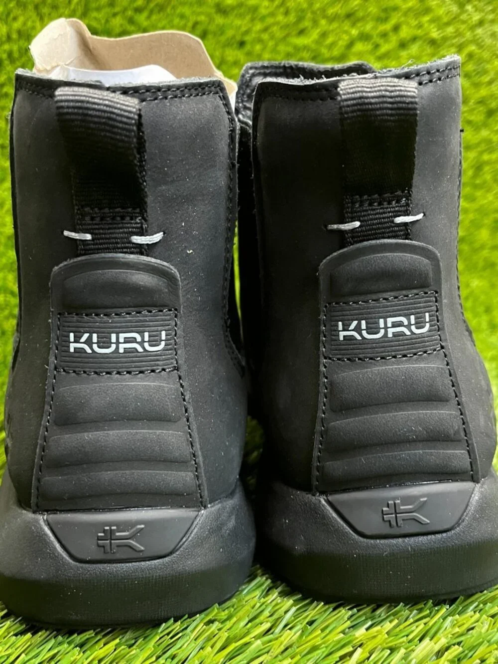 Kuru Draft Salo Mens Size 8.5 Triple Black Casual Outdoor Leather Chelsea Boots